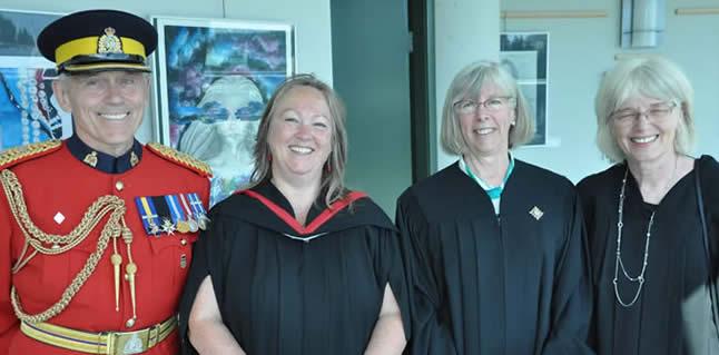 Lieutenant Governor of BC, the Honourable Judith Guichon, OBC.